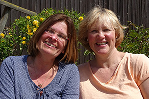 Kerstin Lieb und Dorothee Siebe